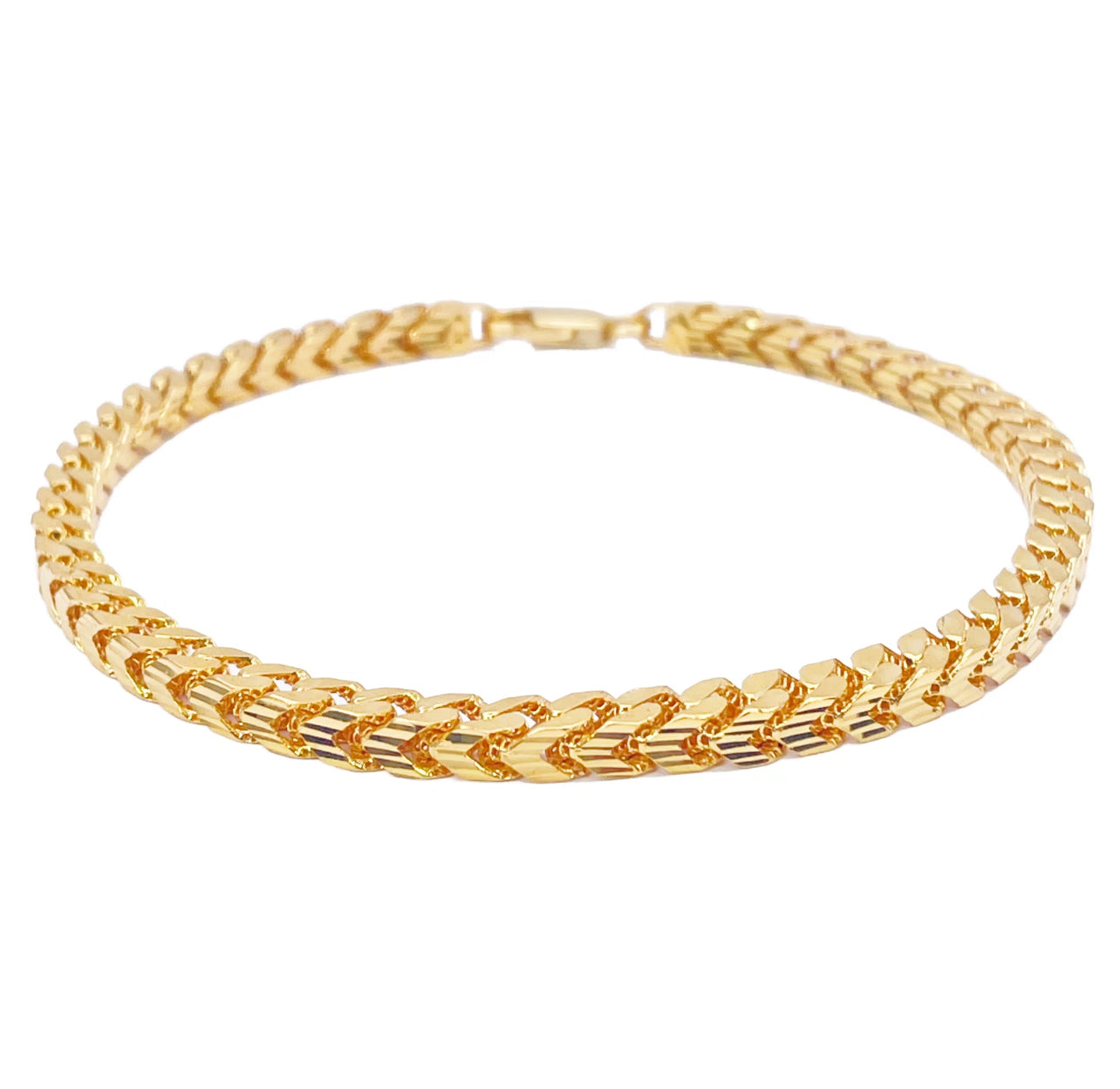 Yellow Gold Franco Chain