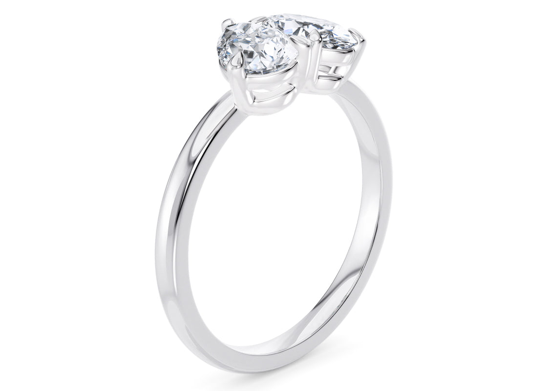 Silver Special Lab Diamond Ring