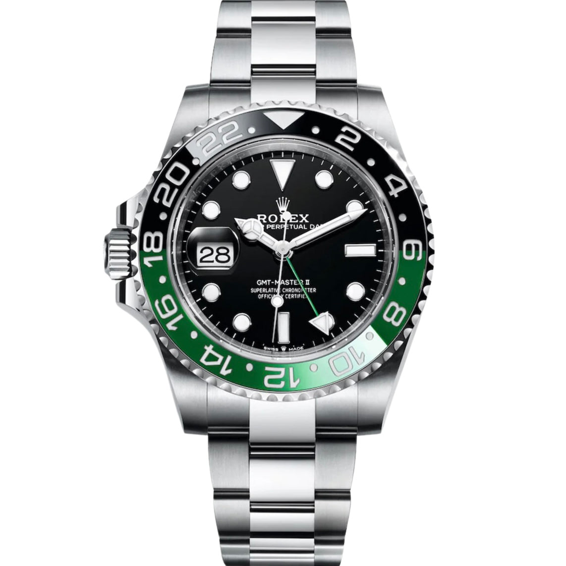 ROLEX GMT-MASTER II 126720VTNR 40MM OYSTERSTEEL SPRITE