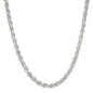 Silver Rope Chain 22inch