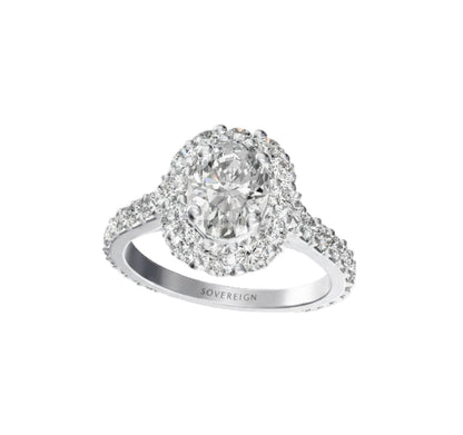 18ct White Gold Diamond Ring