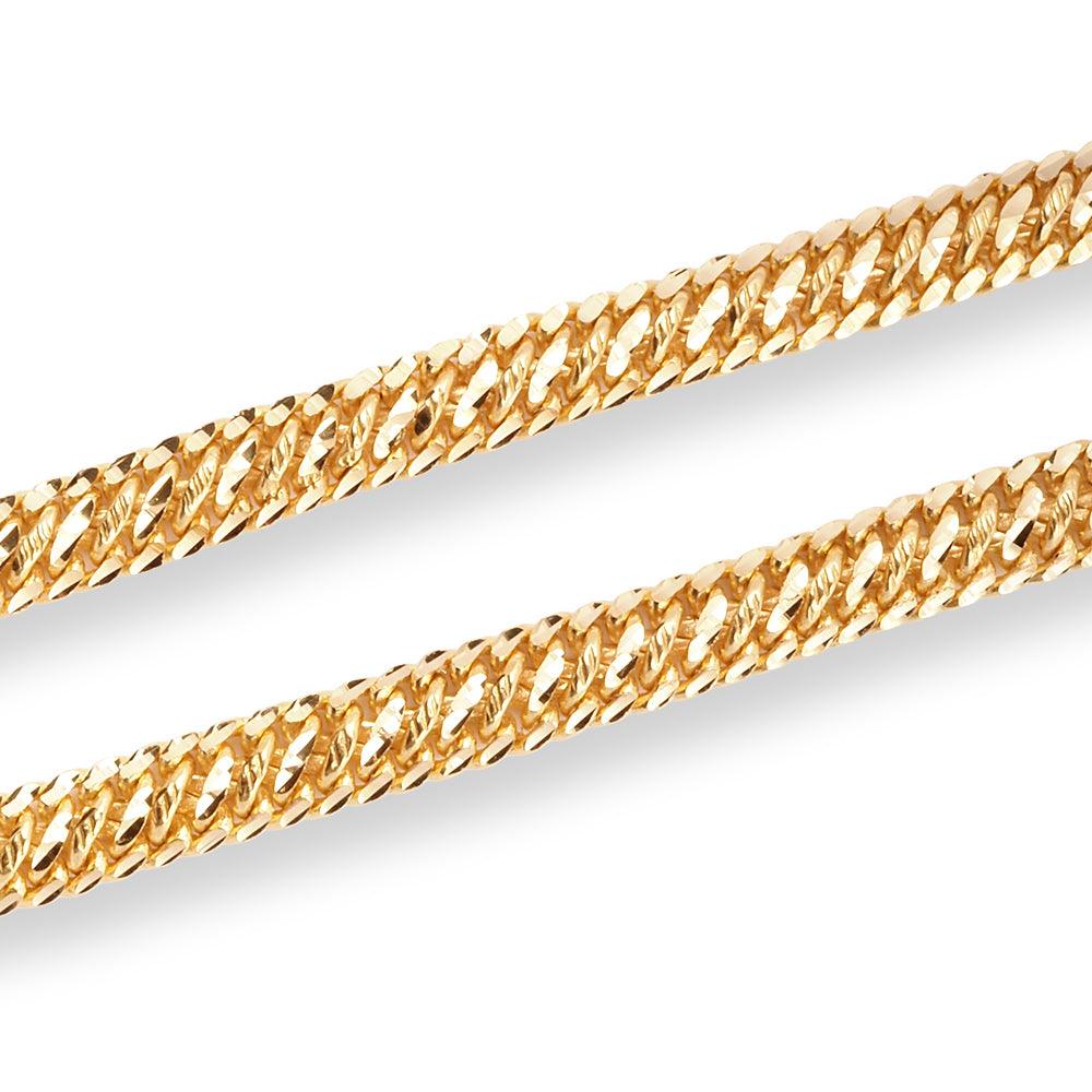 22ct 150g Yellow Gold Chain Hand Made