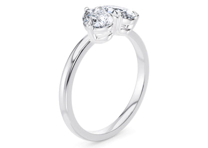 Silver Special Lab Diamond Ring