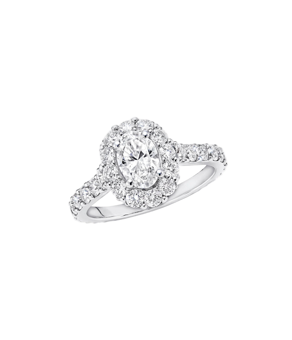 18ct White Gold Diamond Ring