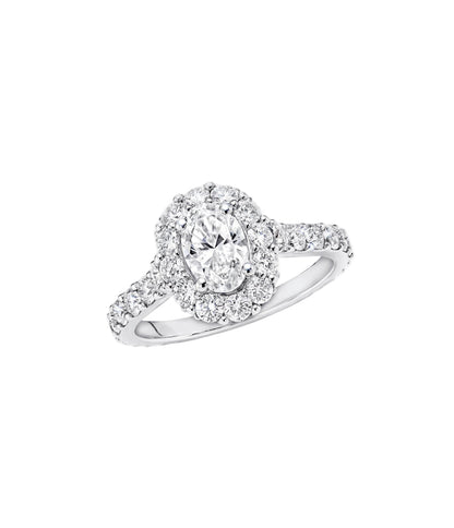 18ct White Gold Diamond Ring