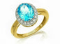 9ct Gold Topaz Ring