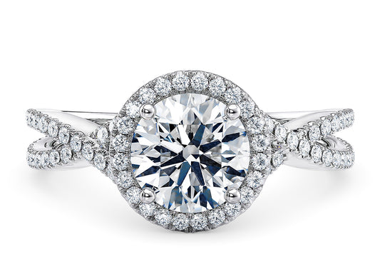 Silver Lab Diamond Set