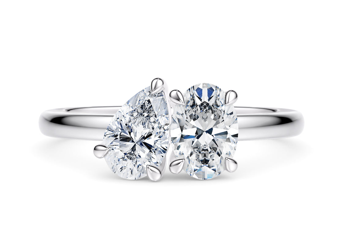 Silver Special Lab Diamond Ring