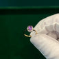 9ct Gold Diamond Amethyst Ring