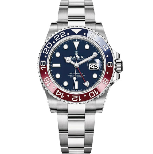 ROLEX WHITE GOLD GMT MASTER II "PEPSI" 126719BLRO