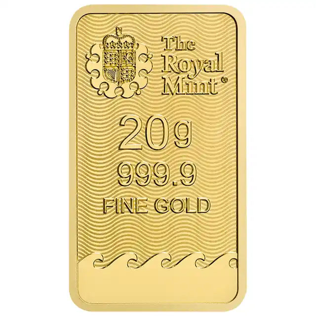 The Royal Mint Britannia 20g Gold Bar