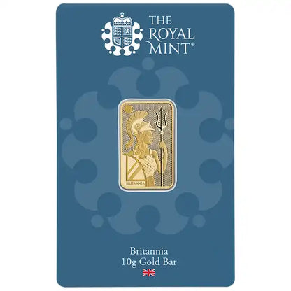 The Royal Mint Britannia 10g Gold Bar
