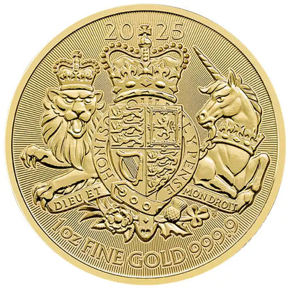 2025 UK Royal Arms 1oz Gold Coin