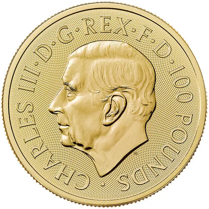 2025 UK The Lion and The Eagle 1oz Gold Coin