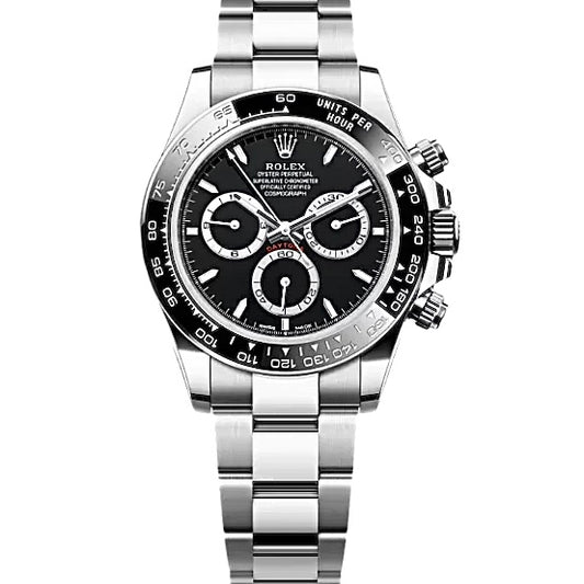 BLACK DIAL STEEL DAYTONA 2024 126500LN