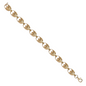 9ct YG 12mm Plain Tulip Chain