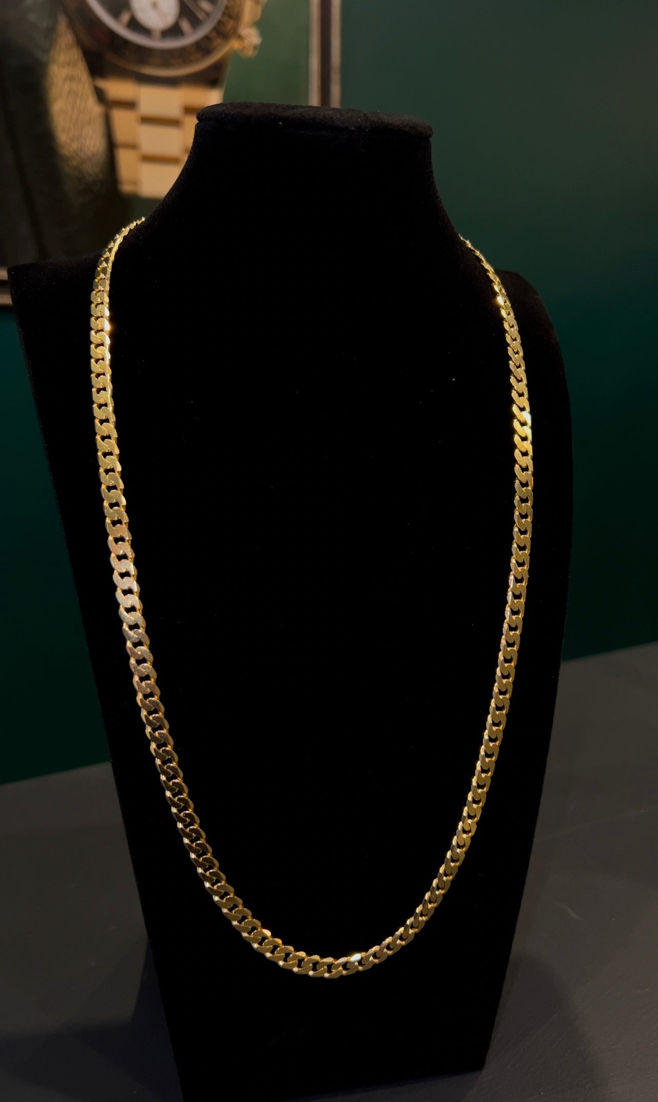 9ct Men’s Cuban Chain 42gram