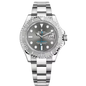 ROLEX YACHTMASTER 126622 40MM RHODIUM DIAL PLATINUM STAINLESS STEEL