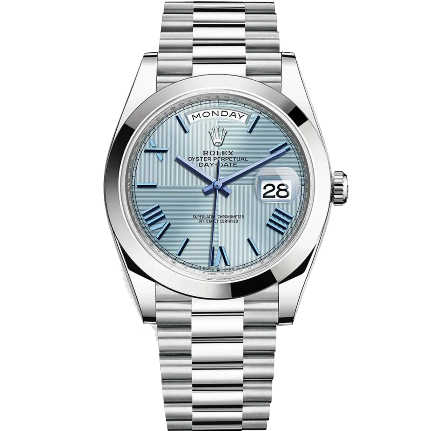 ROLEX DAY-DATE 228206 40MM PLATINUM