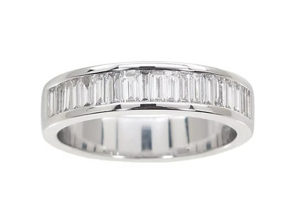 18ct WG Diamond Half Eternity Ring 2.28ct