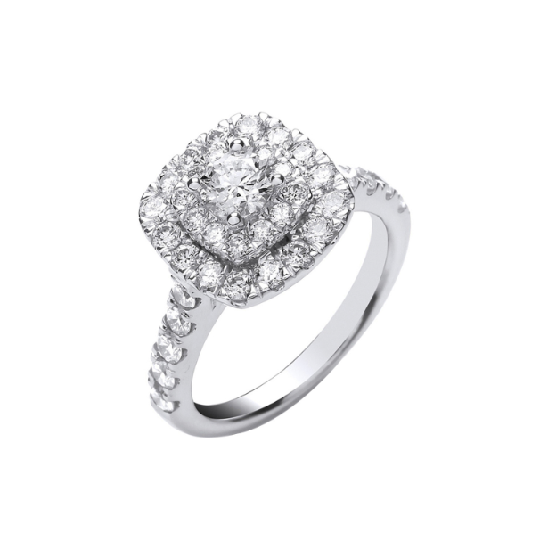 18ct White Gold 1.50ct Diamond Ring