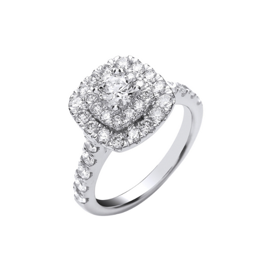 18ct White Gold 1.50ct Diamond Ring