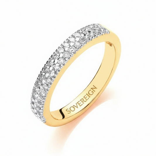 18ct Yellow Gold Diamond Eternity Ring