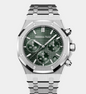 AUDEMARS PIGUET ROYAL OAK CHRONOGRAPH GREEN DIAL 26240ST