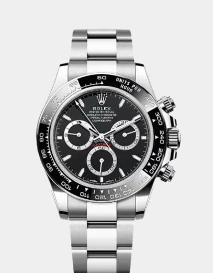 BLACK DIAL STEEL DAYTONA 2024 126500LN
