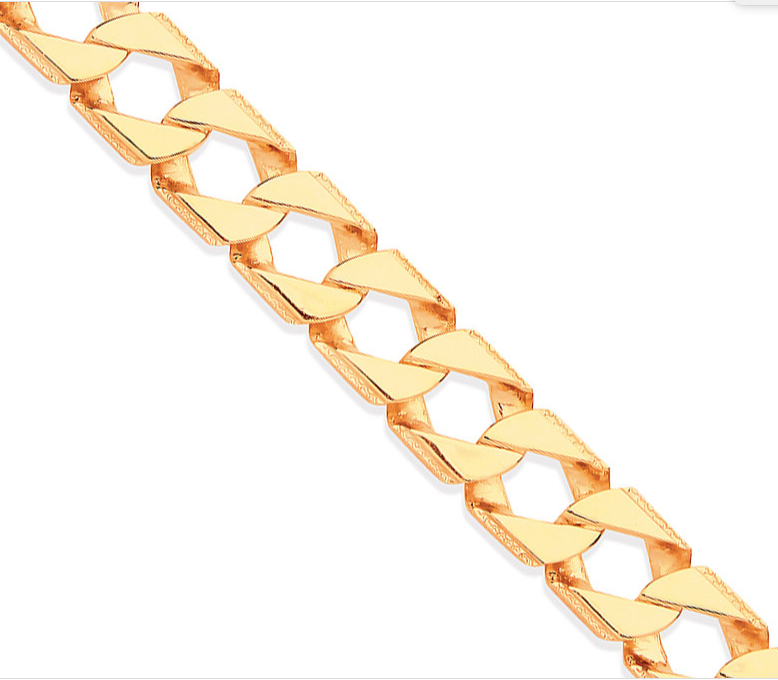 Yellow Gold Gents Bracelet