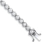 18ct White Gold 7.00ct Diamond Tennis Bracelet